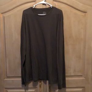 J.Crew Dark Grey Long Sleeve Tee - XLT, EUC